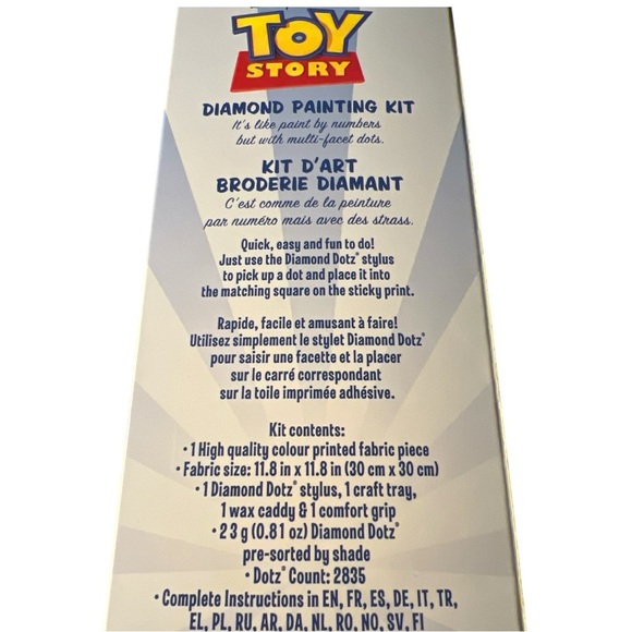 Diamond Painting Kit Toy Story Sheriff Woody Design - Picture 4 of 13